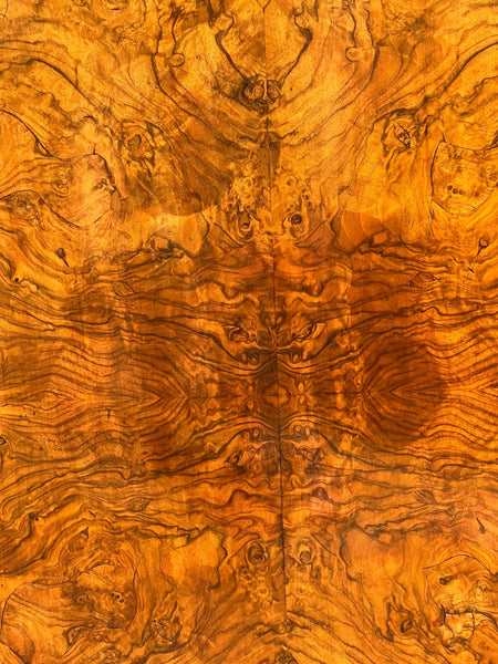Antique English Center Breakfast Table Burl Walnut Tilt Top Inlaid Oval c1890